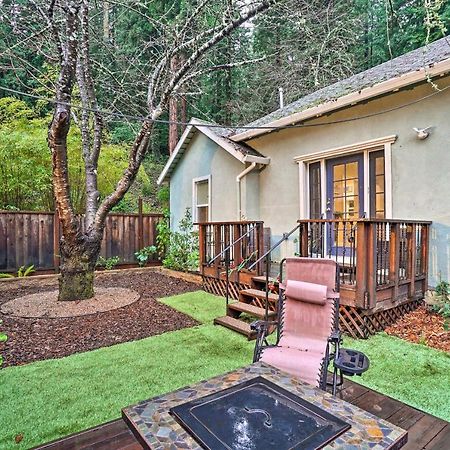 California Cottage Less Than 4 Mi To Redwood Hiking Trails Ben Lomond Eksteriør billede