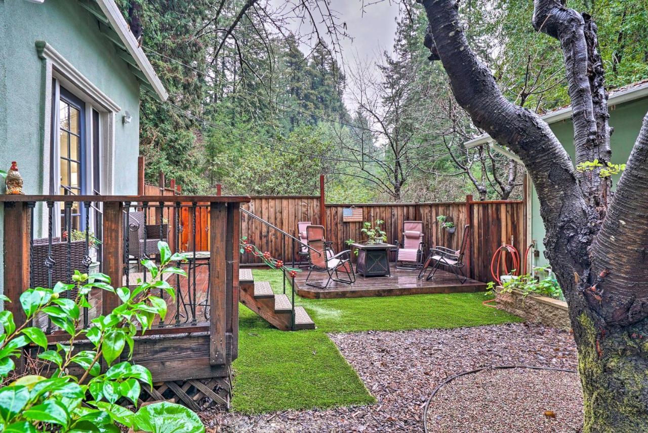 California Cottage Less Than 4 Mi To Redwood Hiking Trails Ben Lomond Eksteriør billede