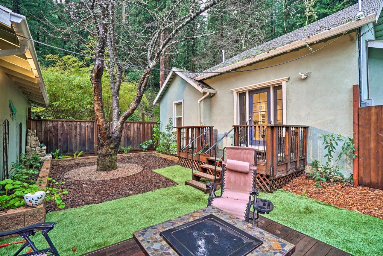California Cottage Less Than 4 Mi To Redwood Hiking Trails Ben Lomond Eksteriør billede