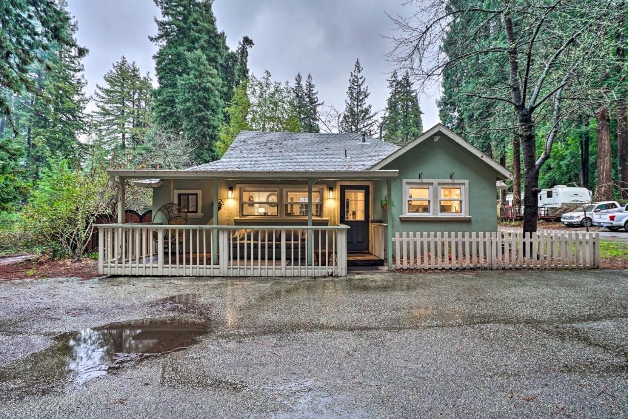 California Cottage Less Than 4 Mi To Redwood Hiking Trails Ben Lomond Eksteriør billede